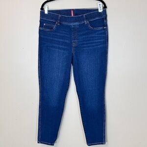 Spanx Ankle Skinny High Rise Shaping Pull On Stretch Jeans - Women's Size XL